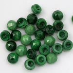4mm Green Glass Nailhead #1452-General Bead