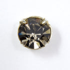 39ss Black Diamond/Silver Sew-on-General Bead