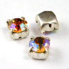 29ss Topaz AB/Silver Sew-on-General Bead