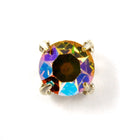 29ss Topaz AB/Silver Sew-on-General Bead