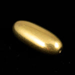 18mm Bronze Elongated Oval Bead (4 Pcs) #1528-General Bead