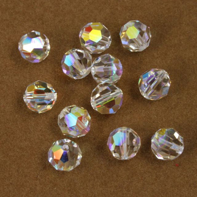 SWAROVSKI　5000　7mm　クリスタル　288個 Swarovski 5000 7mm Crystal AB #1532 – General Bead