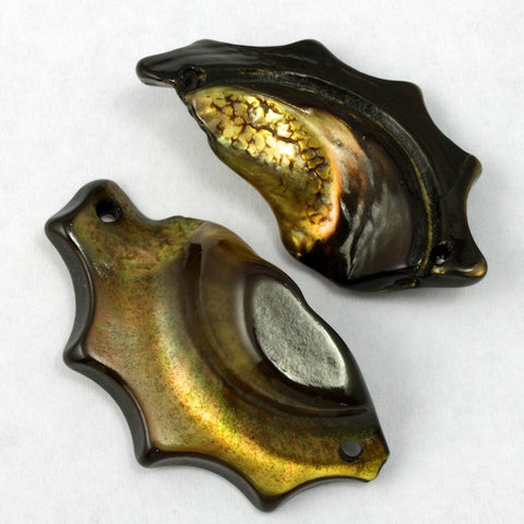 2 Inch Bronze Shell-General Bead