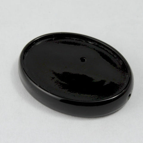13mm x 18mm Black Lucite Cab Setting-General Bead