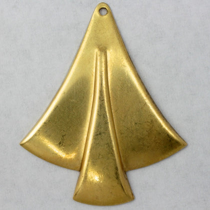 50mm Double Curved Triangle (2 Pcs) #1546-General Bead