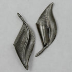 25mm Curved and Folded Leaf (2 Pcs) #1557-General Bead