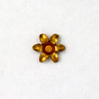 9mm 6 Petal Flower Rhinestone Setting-General Bead