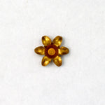 9mm 6 Petal Flower Rhinestone Setting-General Bead