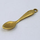 17mm Raw Brass Spoon (4 Pcs) #1638-General Bead
