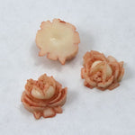 12mm Pale Peach Rose-General Bead