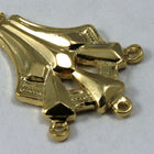 20mm Gold Art Deco Chandelier (2 Pcs) #1682-General Bead
