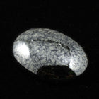 18mm x 25mm Mottled Silver Oval Cabochon #1746-General Bead