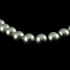 6mm Iridescent Grey Glass Pearl #1786-General Bead