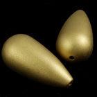 Matte Gold Teardrop-General Bead