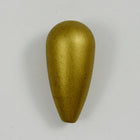 Matte Gold Teardrop-General Bead