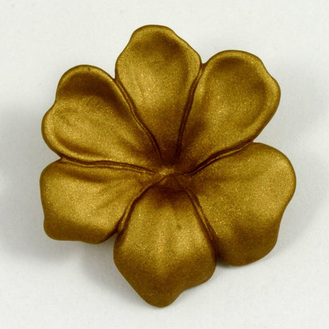 30mm Matte Gold Flower-General Bead