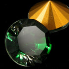 30mm Crystal/Emerald Chaton #1811-General Bead
