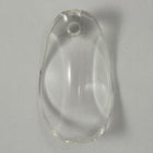 25mm Clear Petal Pendant #1827-General Bead