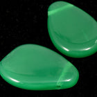 20mm Green Opal Flat Teardrop #1833-General Bead