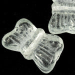 18mm Clear Glass Butterfly #1866-General Bead