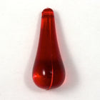 27mm Transparent Red Drop-General Bead