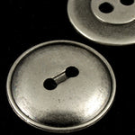 18mm Antique Silver Button (4 Pcs) #1894-General Bead