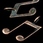 25mm Copper Music Note Charm-General Bead