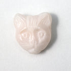 White Cat Face #1923-General Bead