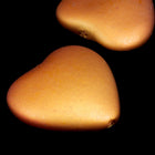 25mm Matte Copper Heart-General Bead
