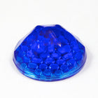 22mm Cobalt Faceted Cabochon #XS21-B-General Bead