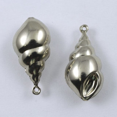 25mm Silver Conch Shell #194-General Bead