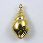 25mm Gold Conch Shell #195-General Bead