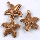 25mm Copper Starfish-General Bead