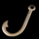 15mm Fish Hook Charm (6 Pcs) #2033-General Bead