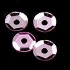 4mm Metallic Pink Cupped Sequin-General Bead
