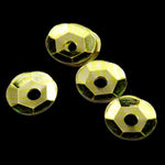 4mm Metallic Chartreuse Cupped Sequin-General Bead