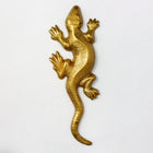 18mm x 40mm Brass Lizard #2069-General Bead