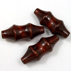 30mm Dark Wood Bead (4 Pcs) #2081-General Bead