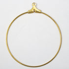 40mm Golden Ear Hoop-General Bead