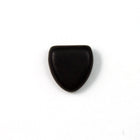 10mm Matte Black Triangle Bead (8 Pcs) #2103-General Bead