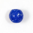 8mm Round Blue/White Speckle Bead (10 Pcs) #2110-General Bead