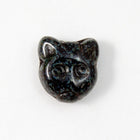 12mm Picasso/Jet Cat Face (4 Pcs) #2115-General Bead