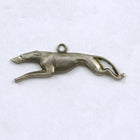 27mm Antique Silver Racing Greyhound (2 Pcs) #212-General Bead