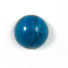 8mm Faux Dark Turquoise Cabochon-General Bead