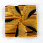 25mm Carved Square Pinwheel Cabochon-General Bead