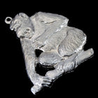22mm Silver Sitting Ape #2193-General Bead