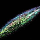 52mm Long Green Glitter Bead-General Bead