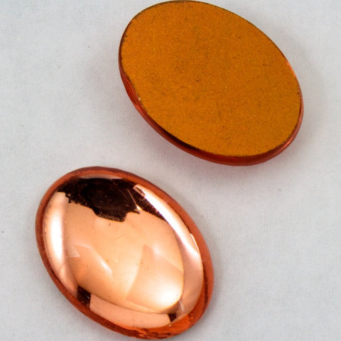 18mm x 25mm Light Rose Oval Cabochon #2055-General Bead