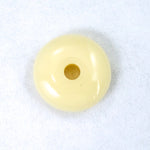 10mm Cream Rondelle (10 Pcs) #2239-General Bead