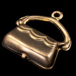 15mm Raw Brass Handbag #2258-General Bead